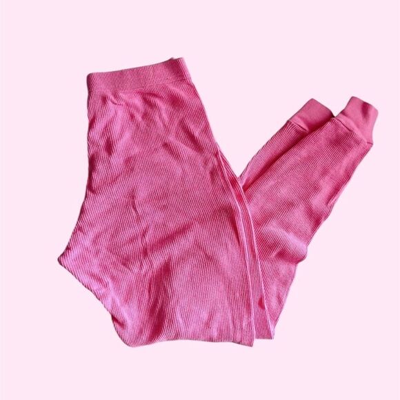 ✨3/$25✨ Vintage Pink Long Leggings/Long John Sleep - Picture 1 of 2